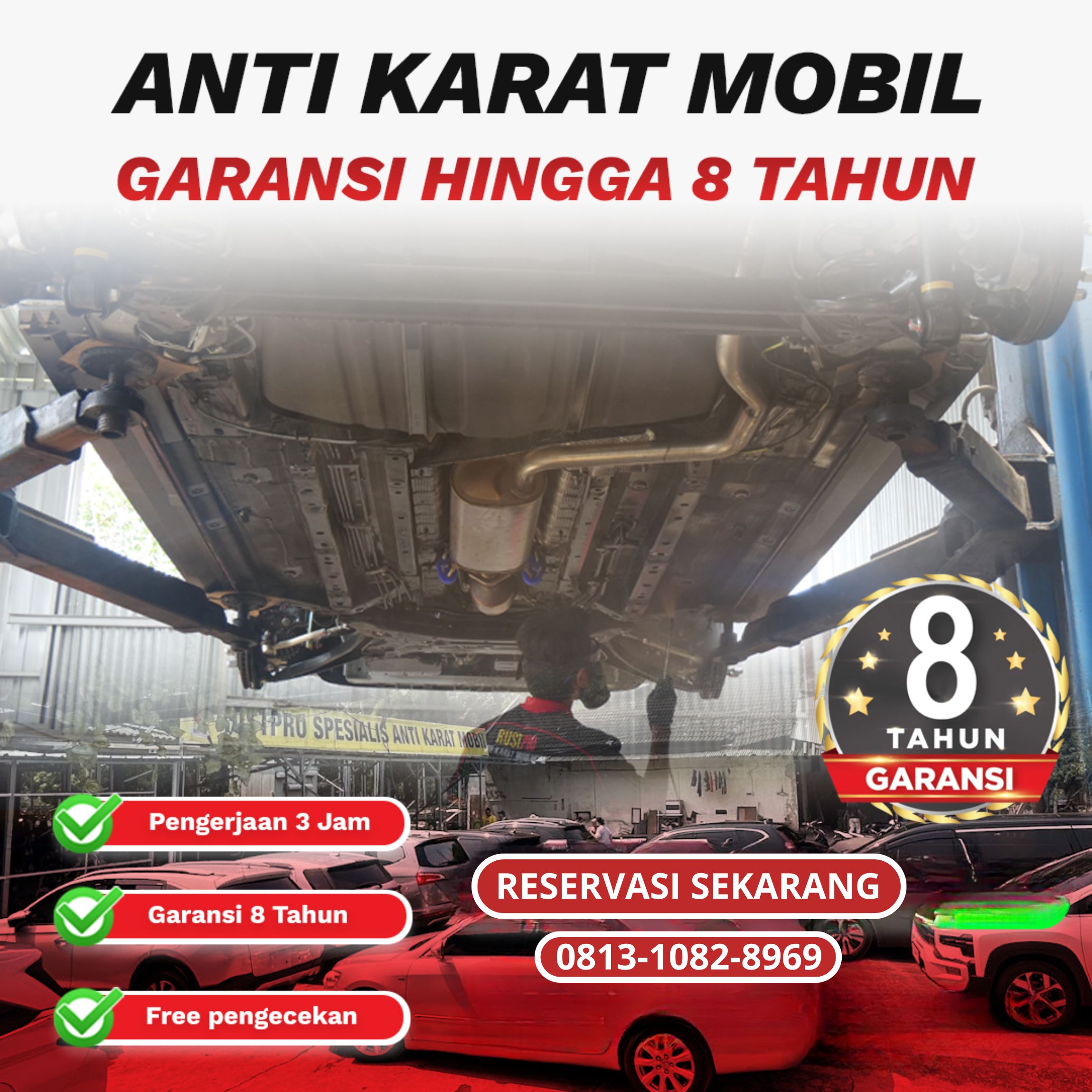 Bengkel Anti Karat Mobil Cempaka Putih